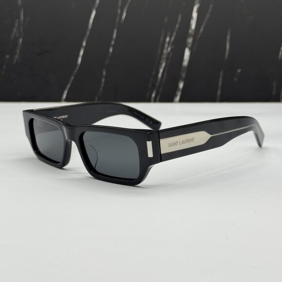 NEW SAINT LAURENT SL 660/F 001 BLACK WOMEN SUNGLASSES SAINT LAURENT SL660 001 - Picture 5 of 8
